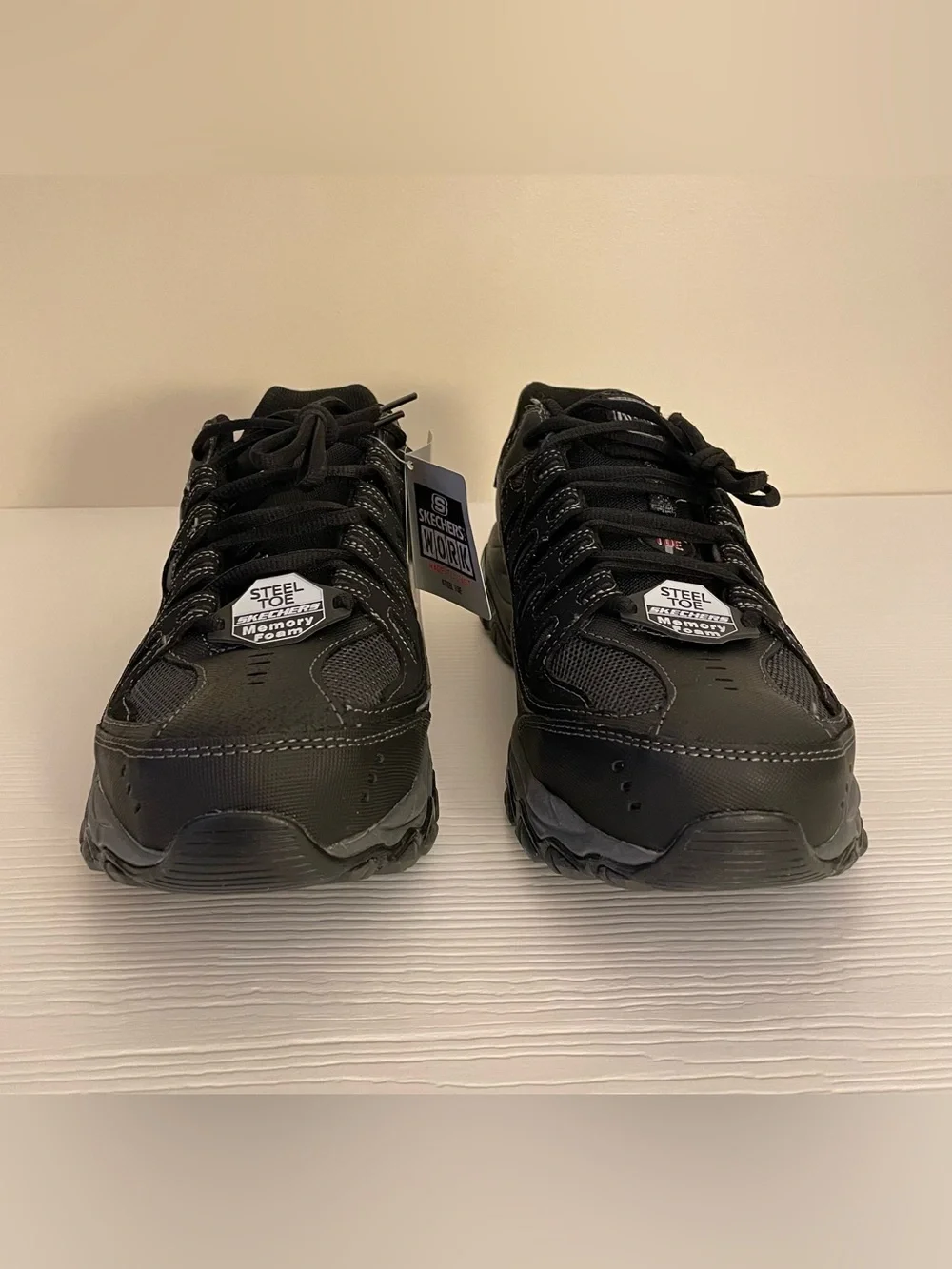 Skechers Men's Cankton Steel Toe Electrical Hazard Construction Shoes Size 11